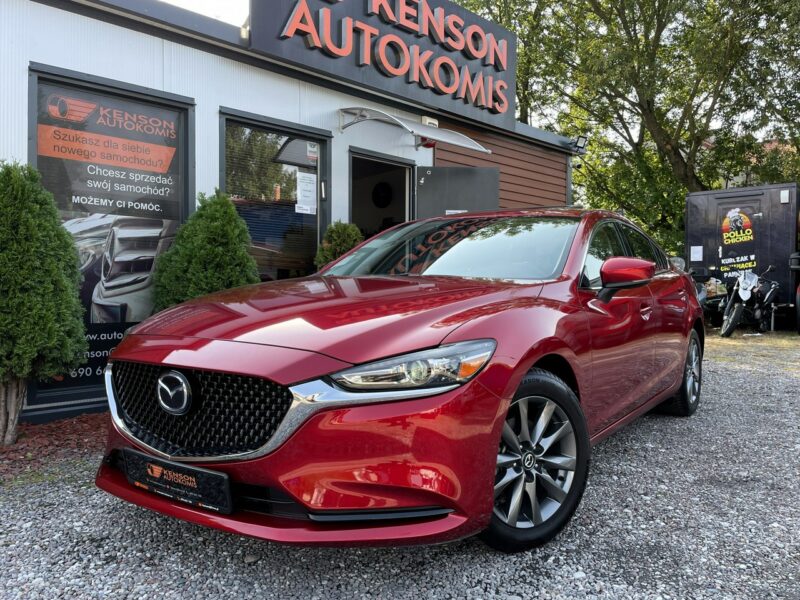 Mazda 6 Aktywny Tempomat, Asystent Pasa, Klimatyzacja, Kamera cofania, LED III (2012-)