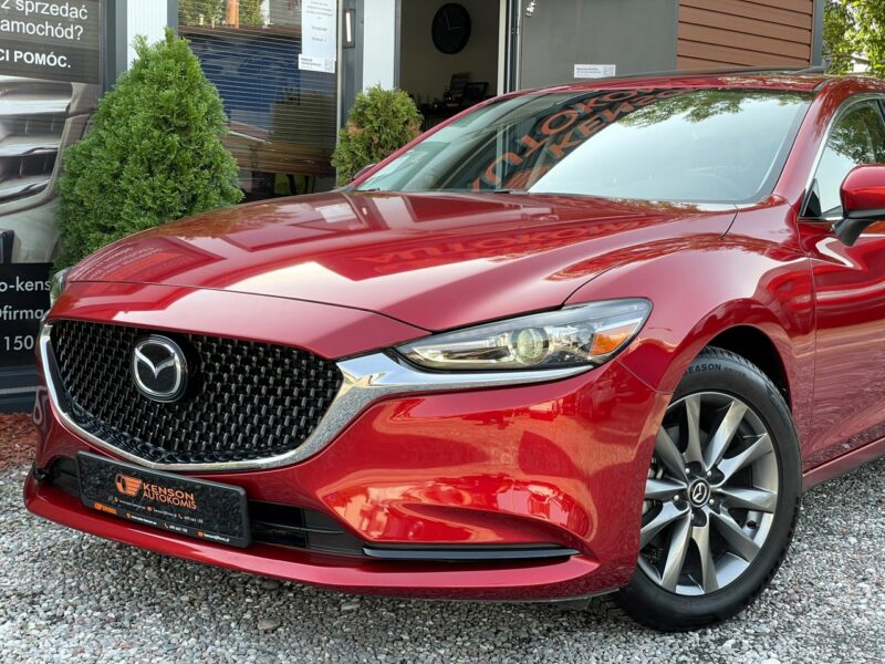 Mazda 6 Aktywny Tempomat, Asystent Pasa, Klimatyzacja, Kamera cofania, LED III (2012-)