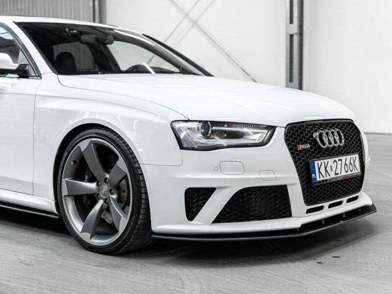 Audi RS4 Biały kruk. Jak nowa. Panorama, B&O. Bezwypadkowa. B8 (2012-2015)