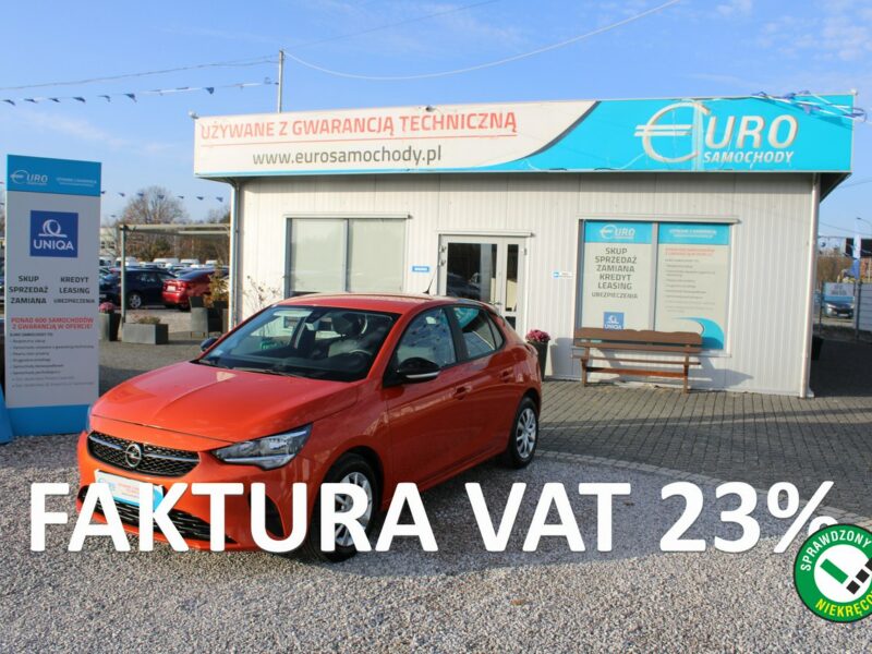 Opel Corsa Edition F-vat SalonPL Gwarancja F (2019-)