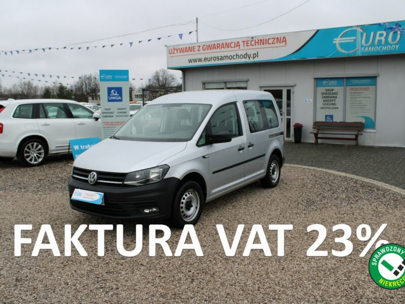 Volkswagen Caddy F-Vat drzwi-przesuwne L/P gwarancja salon-polska IV (2015-)
