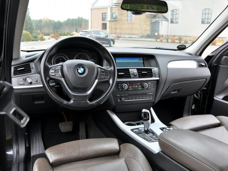 BMW X3 3.0d(258KM)*HeadUp*Xenon*Navi*El.Fotele*Brązowe Skóry*El.Klapa*Alu18" F25 (2010-)