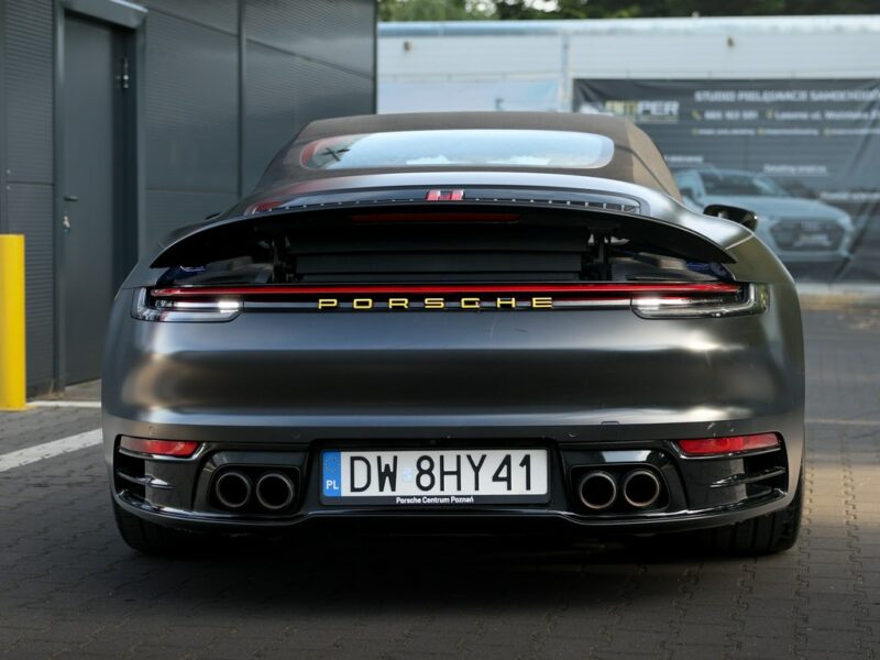 Porsche 911 FV 23% / SALON POLSKA / Pakiet SPORT CHRONO / Cabrio / Carrera 4 / 4x4 992 (2019-)