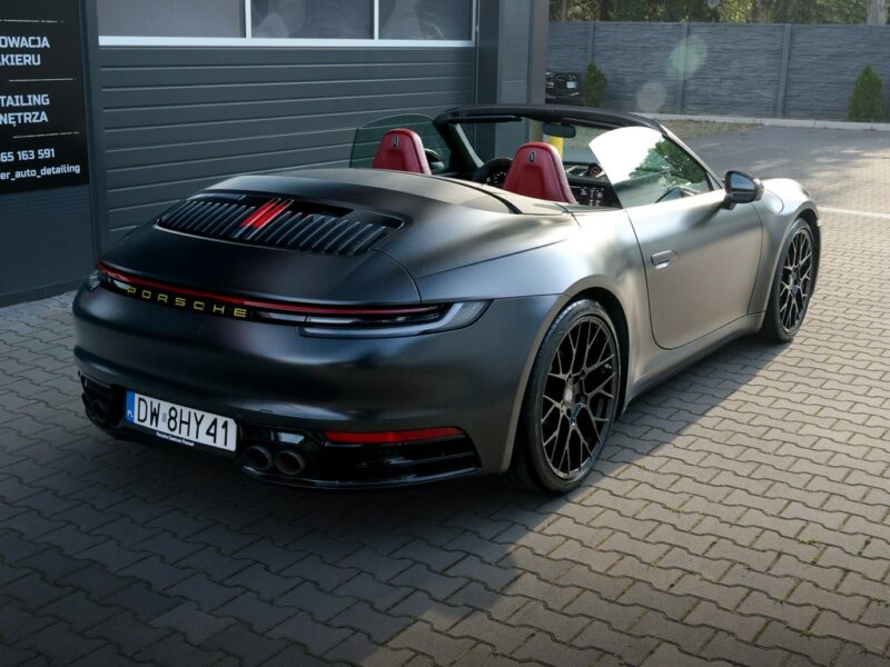 Porsche 911 FV 23% / SALON POLSKA / Pakiet SPORT CHRONO / Cabrio / Carrera 4 / 4x4 992 (2019-)