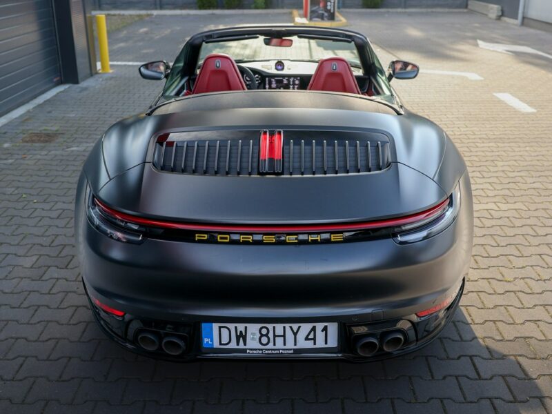 Porsche 911 FV 23% / SALON POLSKA / Pakiet SPORT CHRONO / Cabrio / Carrera 4 / 4x4 992 (2019-)