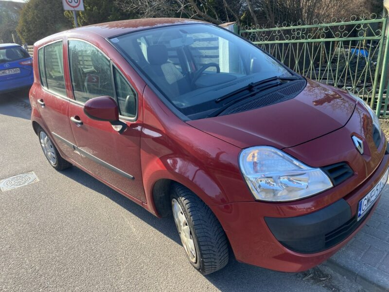 Renault Modus Niski przebieg gwarantowany/Klimatyzacja/8 airbag/2 kpl. kół/Isofix