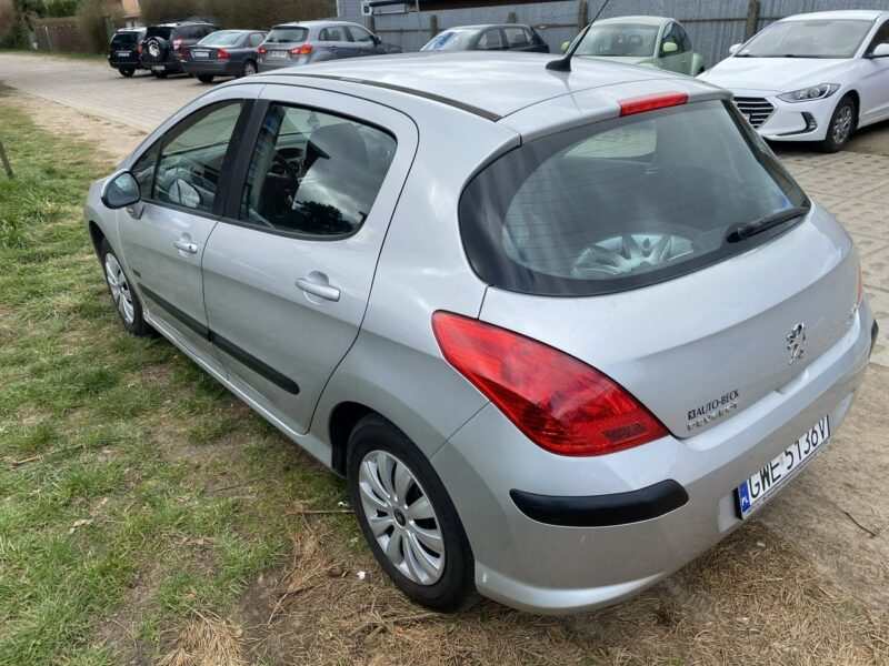 Peugeot 308 Benzyna, klimatyzacja, 8 airbag, tempomat, hak, drugie koła alufelgi T7 (2008-2013)
