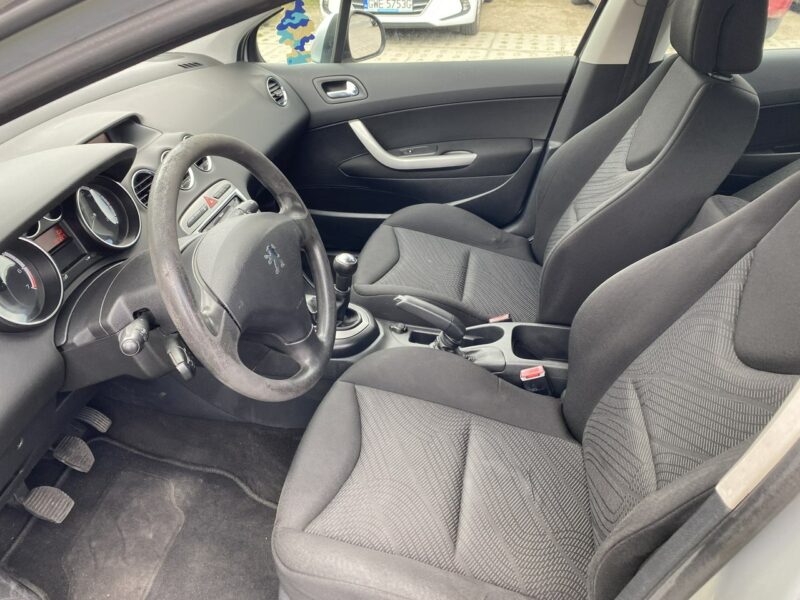 Peugeot 308 Benzyna, klimatyzacja, 8 airbag, tempomat, hak, drugie koła alufelgi T7 (2008-2013)