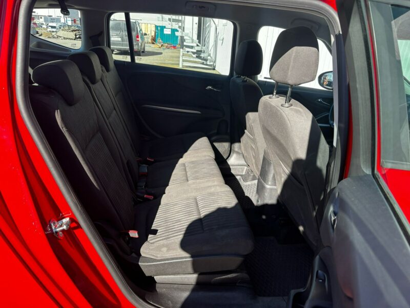 Opel Zafira 1.6T 150KM LPG 2017r 105 tys przebieg 7 osobowa C (2011-)