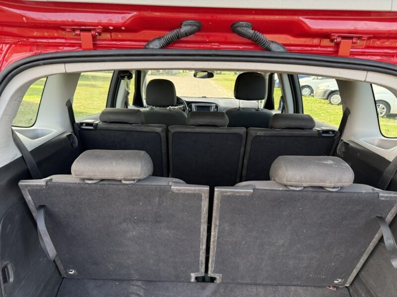 Opel Zafira 1.6T 150KM LPG 2017r 105 tys przebieg 7 osobowa C (2011-)