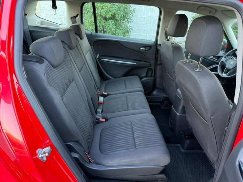 Opel Zafira 1.6T 150KM LPG 2017r 105 tys przebieg 7 osobowa C (2011-)