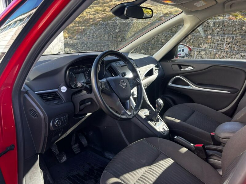 Opel Zafira 1.6T 150KM LPG 2017r 105 tys przebieg 7 osobowa C (2011-)
