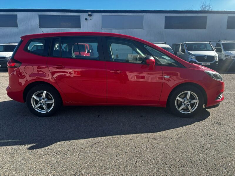 Opel Zafira 1.6T 150KM LPG 2017r 105 tys przebieg 7 osobowa C (2011-)