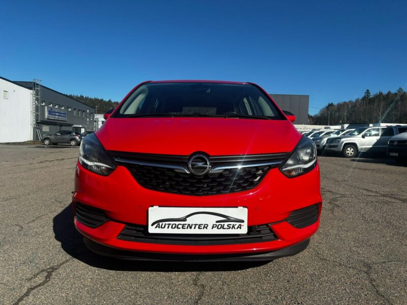 Opel Zafira 1.6T 150KM LPG 2017r 105 tys przebieg 7 osobowa C (2011-)
