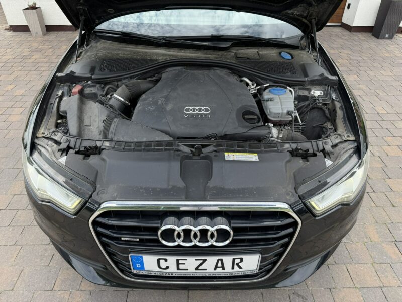 Audi A6 3.0 tdi 245KM quattro z Niemiec bezwypadkowa sedan zadbana ledy xenon C7 (2011-)