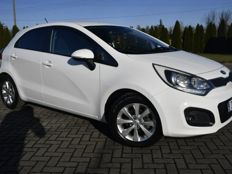 Kia Rio 1,2benz DUDKI11 Serwis,Klimatyzacja,Ledy.Navi.Kam.Cof.DVD.OKAZJA III (2011-)