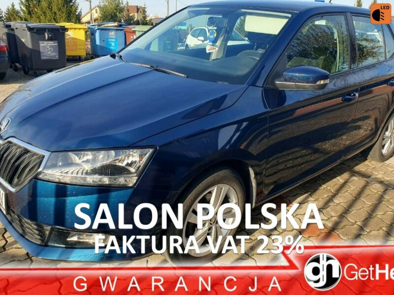 Škoda Fabia 20-21 Tylko Salon Polska 1Właściciel GWARANCJA BEZWYPADKOWY SUPER S III (2014-)