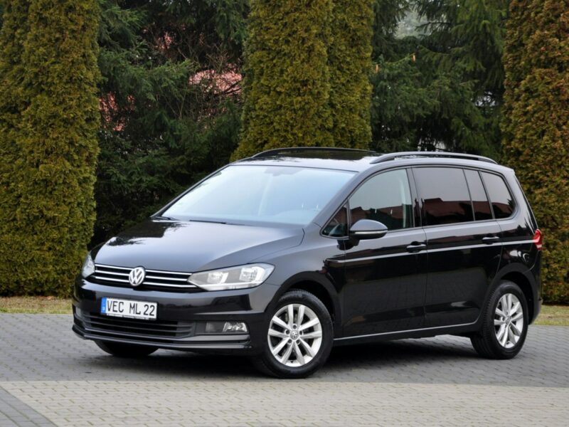 Volkswagen Touran 1.6TDI(115KM)*Automat*Radar ACC*Klimatronik*Reling*Welur*Alu17"ASO VW III (2015-)