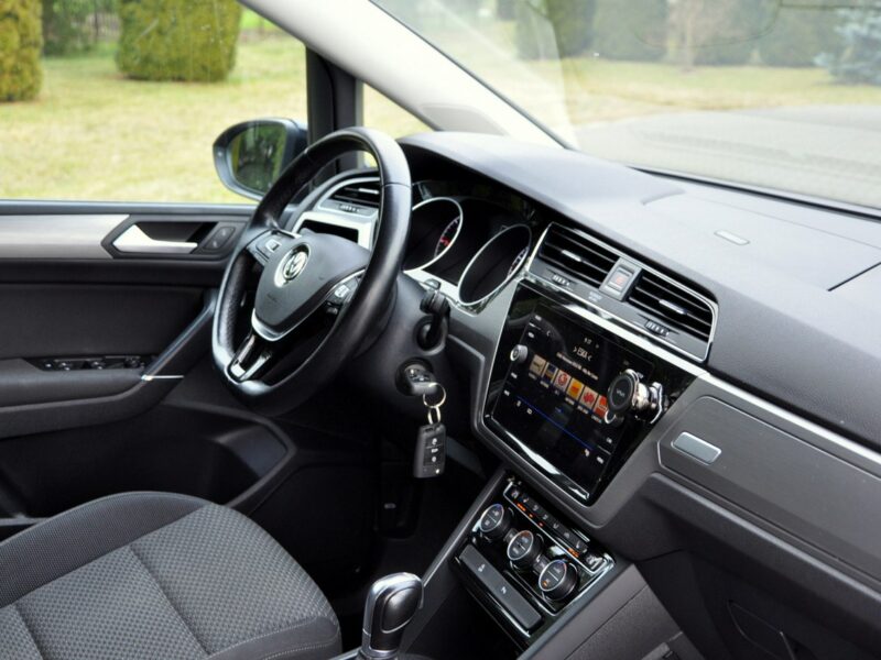 Volkswagen Touran 1.6TDI(115KM)*Automat*Radar ACC*Klimatronik*Reling*Welur*Alu17"ASO VW III (2015-)