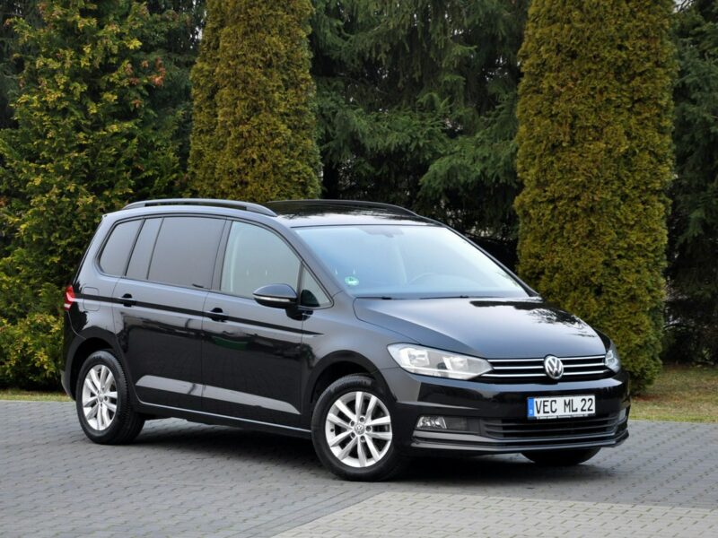 Volkswagen Touran 1.6TDI(115KM)*Automat*Radar ACC*Klimatronik*Reling*Welur*Alu17"ASO VW III (2015-)