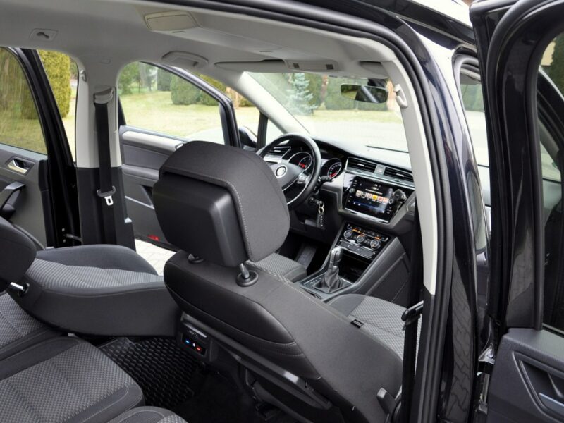Volkswagen Touran 1.6TDI(115KM)*Automat*Radar ACC*Klimatronik*Reling*Welur*Alu17"ASO VW III (2015-)