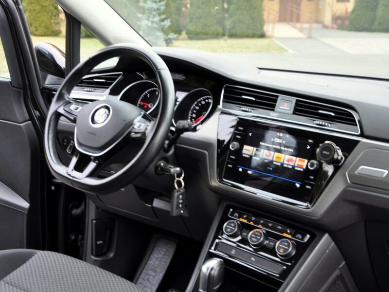 Volkswagen Touran 1.6TDI(115KM)*Automat*Radar ACC*Klimatronik*Reling*Welur*Alu17"ASO VW III (2015-)