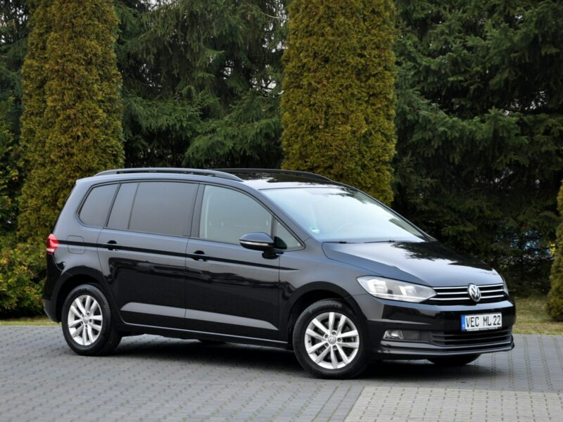 Volkswagen Touran 1.6TDI(115KM)*Automat*Radar ACC*Klimatronik*Reling*Welur*Alu17"ASO VW III (2015-)
