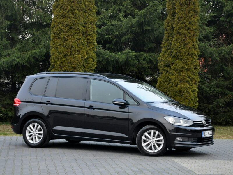 Volkswagen Touran 1.6TDI(115KM)*Automat*Radar ACC*Klimatronik*Reling*Welur*Alu17"ASO VW III (2015-)