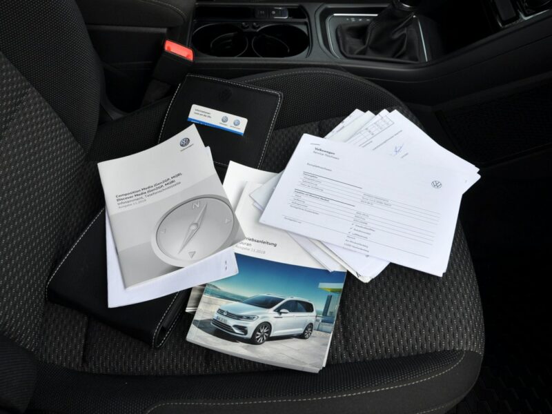 Volkswagen Touran 1.6TDI(115KM)*Automat*Radar ACC*Klimatronik*Reling*Welur*Alu17"ASO VW III (2015-)