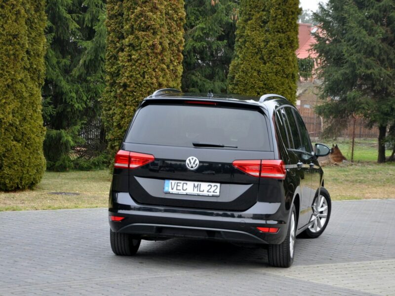 Volkswagen Touran 1.6TDI(115KM)*Automat*Radar ACC*Klimatronik*Reling*Welur*Alu17"ASO VW III (2015-)