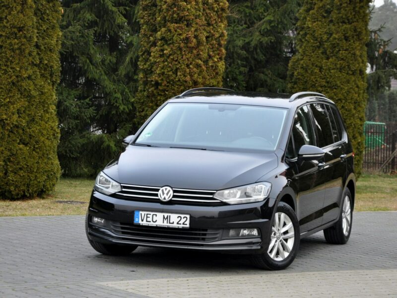 Volkswagen Touran 1.6TDI(115KM)*Automat*Radar ACC*Klimatronik*Reling*Welur*Alu17"ASO VW III (2015-)
