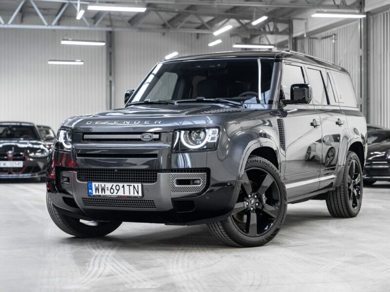Land Rover Defender 130 5.0 V8 500KM. Jedyny taki. Bezwypadkowy. Gwarancja 11.2028. IV (2019-)