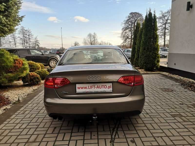 Audi A4 2.0TDI 136KM Klimatronik Tempomat Ledy Bi xenon Serwis Gwarancja B8 (2007-2015)