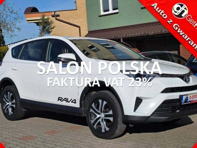 Toyota RAV-4 Gwarancja BEZWYPADKOWE 4x4 Serwis ASO TOYOTA Salon Polska V (2018)
