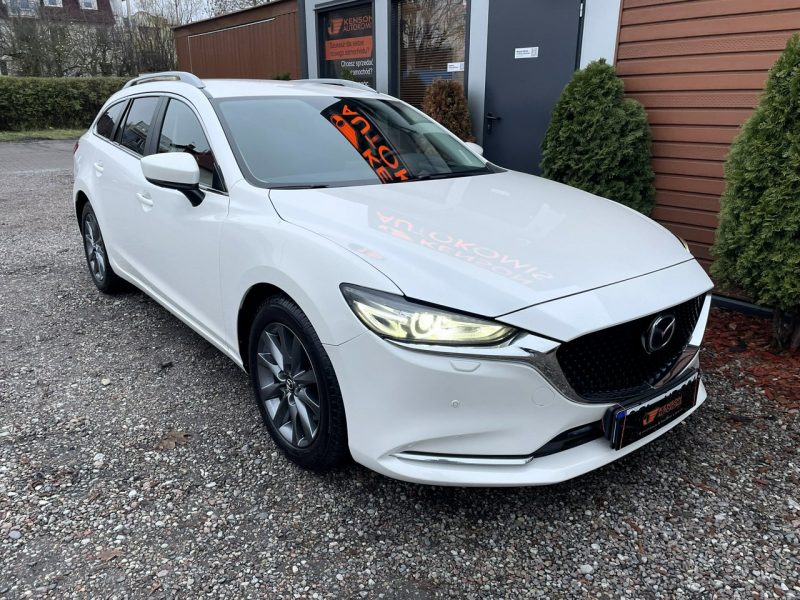 Mazda 6 LED, Klima, Navi, Akt. Tempomat, Asystent Pasa Ruchu, Kamery 360, USB III (2012-)