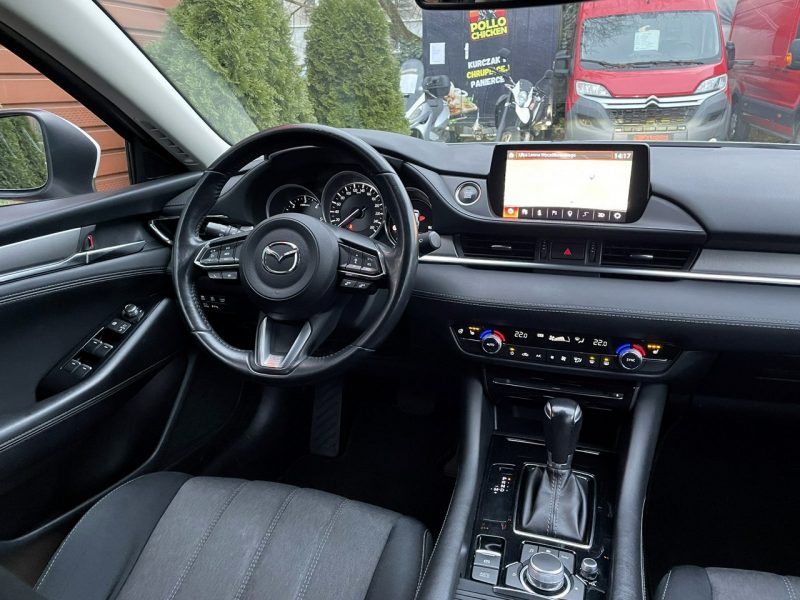 Mazda 6 LED, Klima, Navi, Akt. Tempomat, Asystent Pasa Ruchu, Kamery 360, USB III (2012-)
