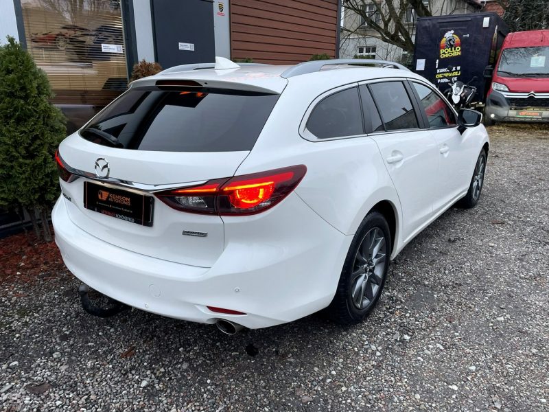 Mazda 6 LED, Klima, Navi, Akt. Tempomat, Asystent Pasa Ruchu, Kamery 360, USB III (2012-)