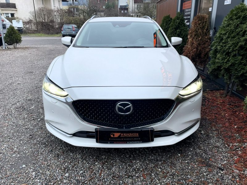 Mazda 6 LED, Klima, Navi, Akt. Tempomat, Asystent Pasa Ruchu, Kamery 360, USB III (2012-)