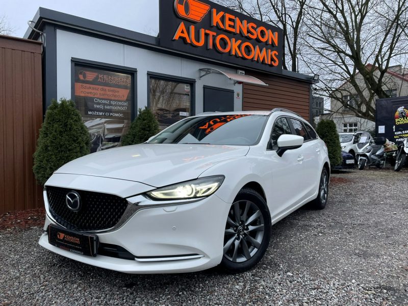 Mazda 6 LED, Klima, Navi, Akt. Tempomat, Asystent Pasa Ruchu, Kamery 360, USB III (2012-)