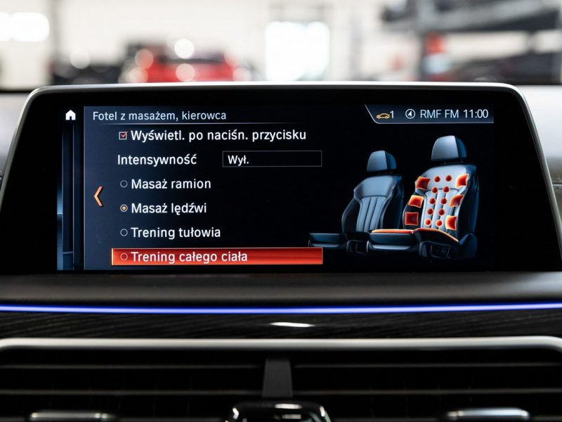 BMW 740 xDrive 320KM M-Sport. 22 000 km! Masaże. Skrętna oś. ACC. G12 (2015-...)