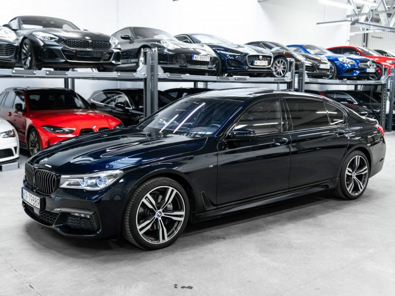 BMW 740 xDrive 320KM M-Sport. 22 000 km! Masaże. Skrętna oś. ACC. G12 (2015-...)