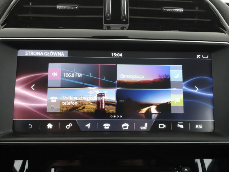 Jaguar F-PACE 20d Automat AWD Portfolio Panorama Tempomat Skóra Bi-Xenon Kamera PDC