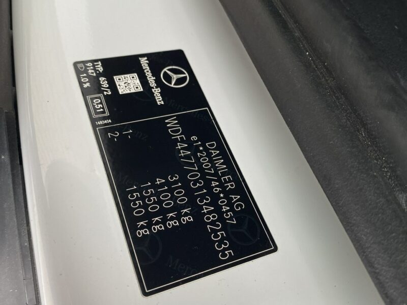 Mercedes Vito 9 osobowy, klimatyzacja, nawigacja, światła dzienne, niski przebieg W447 (2014-)