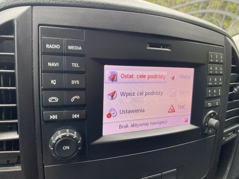 Mercedes Vito 9 osobowy, klimatyzacja, nawigacja, światła dzienne, niski przebieg W447 (2014-)