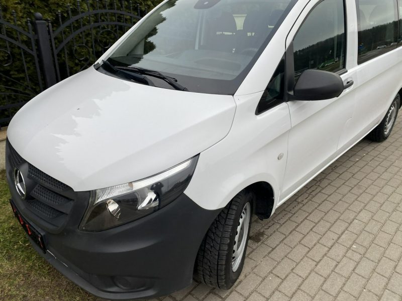 Mercedes Vito 9 osobowy, klimatyzacja, nawigacja, światła dzienne, niski przebieg W447 (2014-)