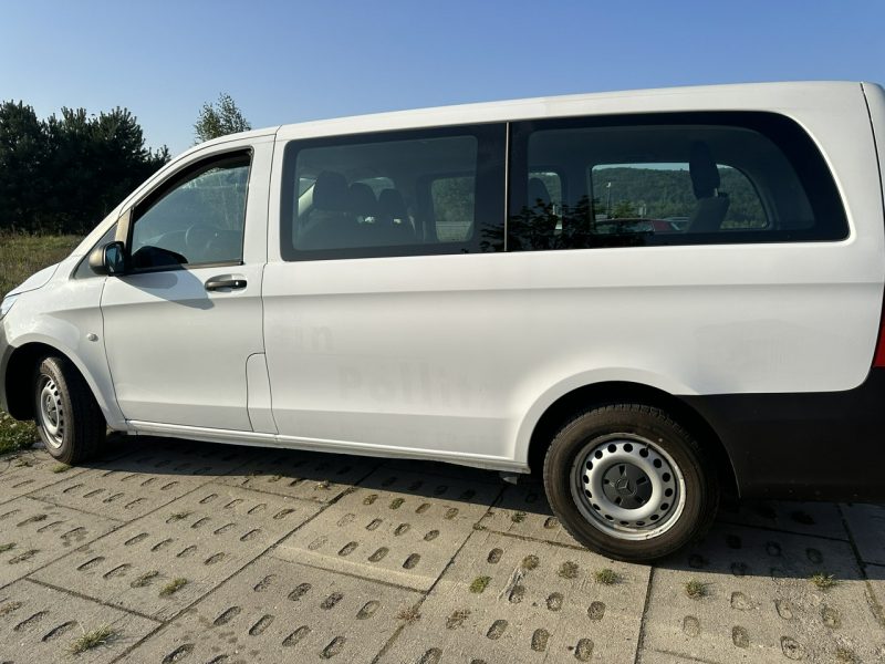 Mercedes Vito 9 osobowy, klimatyzacja, nawigacja, światła dzienne, niski przebieg W447 (2014-)
