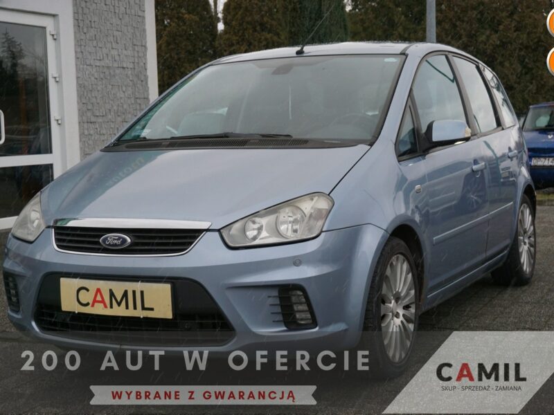 Ford Focus C-Max Platinium, 1.6 TDCi 116KM, nowe badanie techniczne,