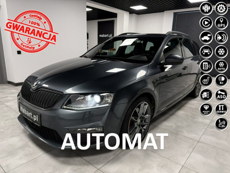Škoda Octavia RS 2.0 TDI 184KM*CANTON HiFi*AppleCar*LED*Bi-Xenon*Duża Navi*Niemiec III (2013-)