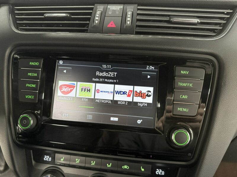Škoda Octavia RS 2.0 TDI 184KM*CANTON HiFi*AppleCar*LED*Bi-Xenon*Duża Navi*Niemiec III (2013-)