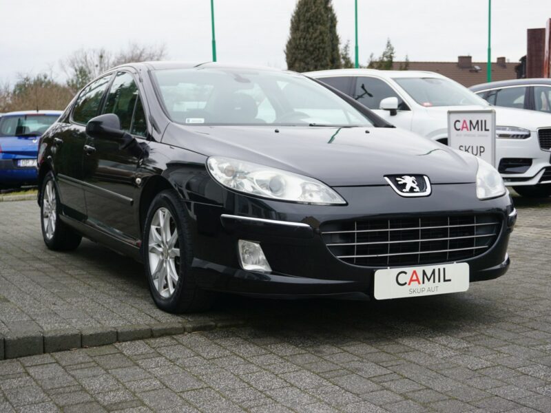 Peugeot 407 Benzyna+Gaz z polskiego salonu z książką serwisową,
